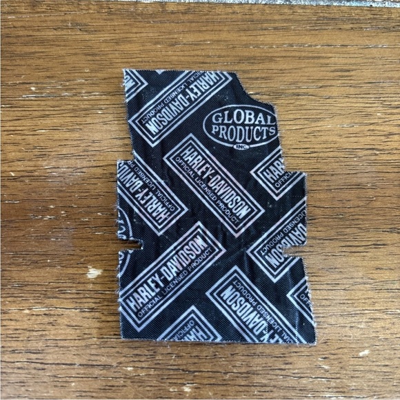 Harley-Davidson #1 Bar & Shield Patch 3”x 2”Number One New Blk/wht/org - Picture 2 of 2